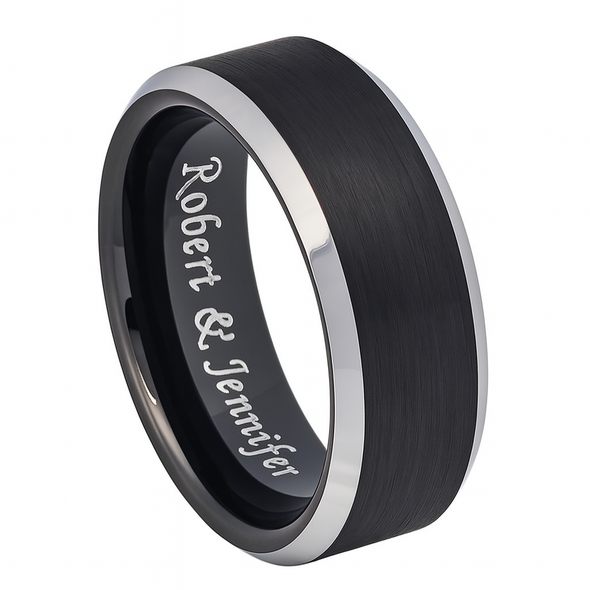 Personalized Ring Tungsten